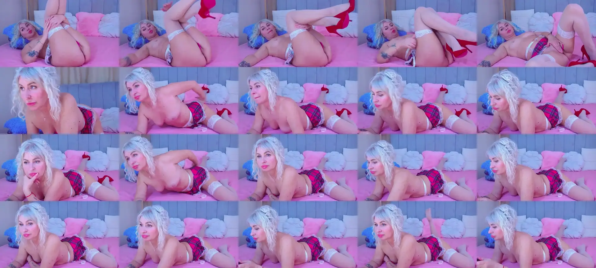 BellaBelll photo contact sheet