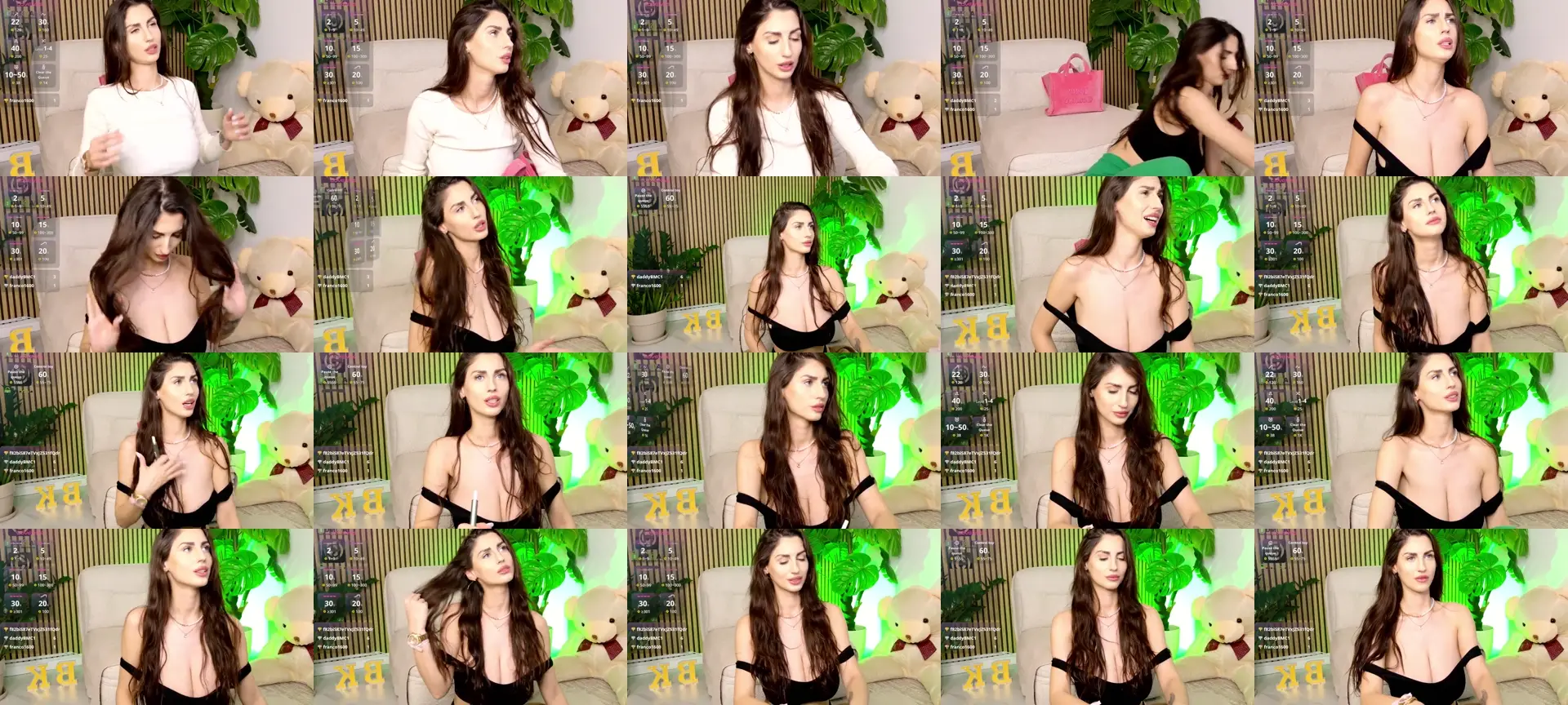 BelovedKhlloe photo contact sheet