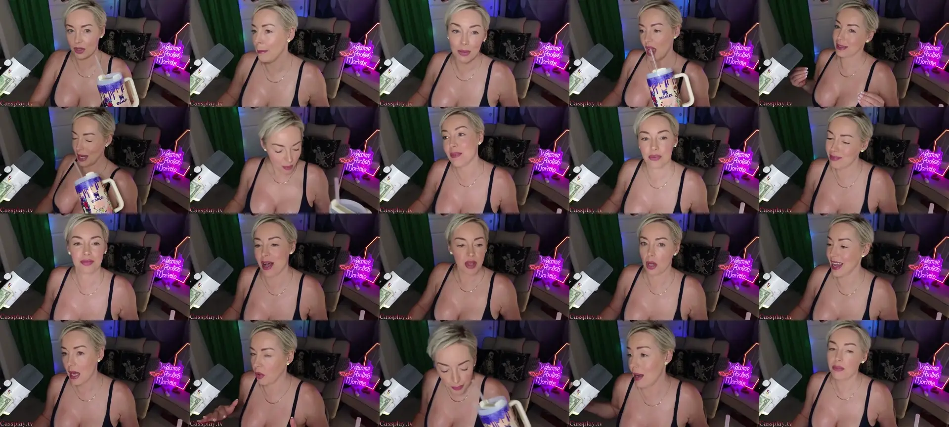 Cassplay photo contact sheet