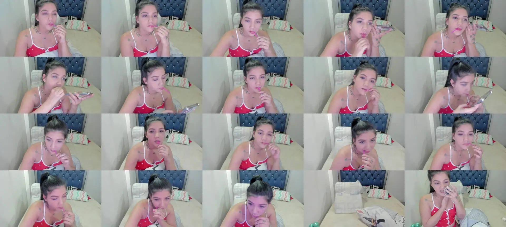 Celeste_25x photo contact sheet