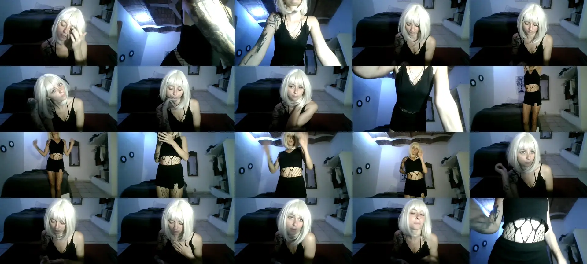 Cherryblushxo photo contact sheet