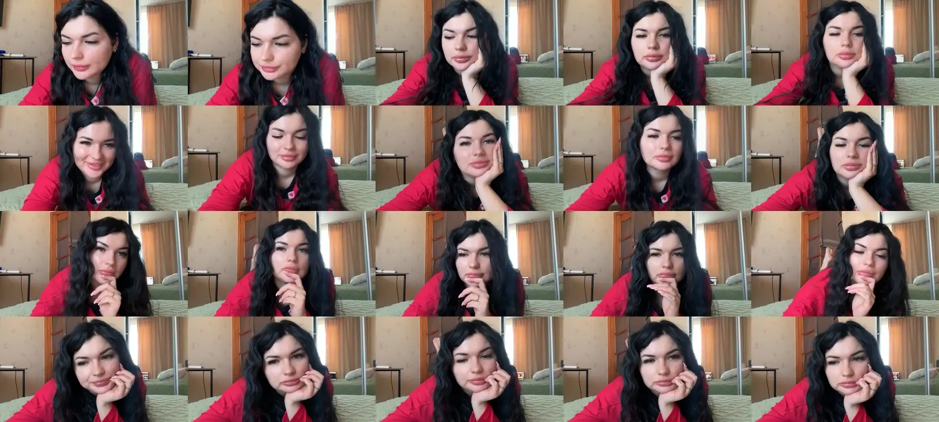 CherryEvve photo contact sheet