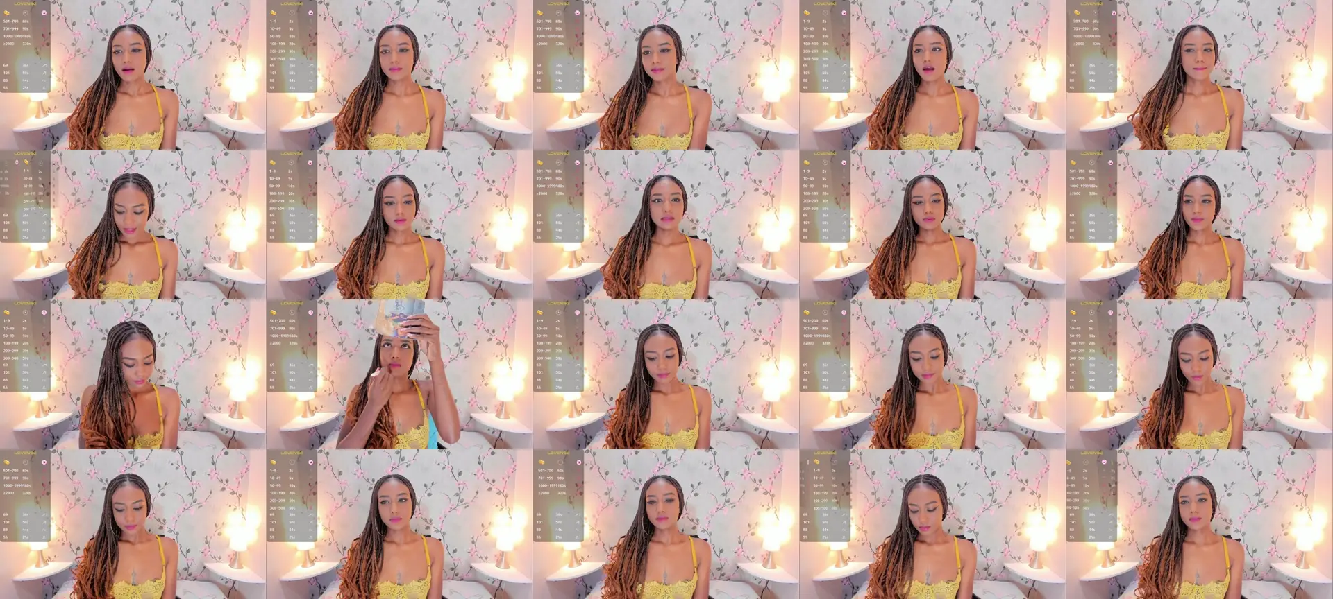 EmmySweett photo contact sheet