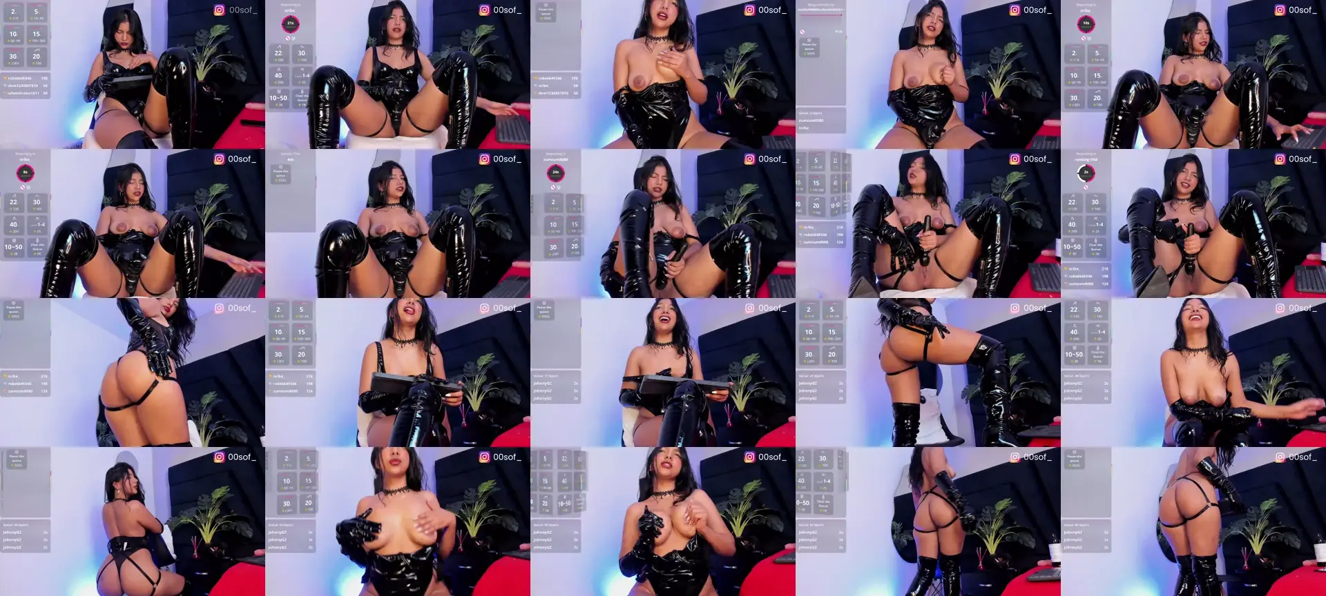 Foxy_katt photo contact sheet