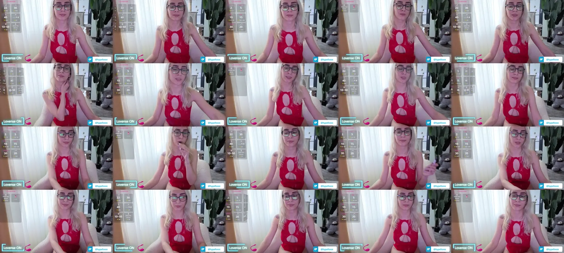 HypeFox photo contact sheet