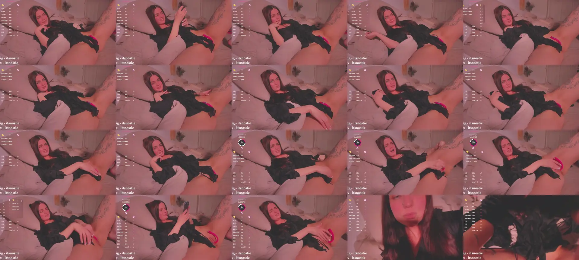 itsnostie photo contact sheet