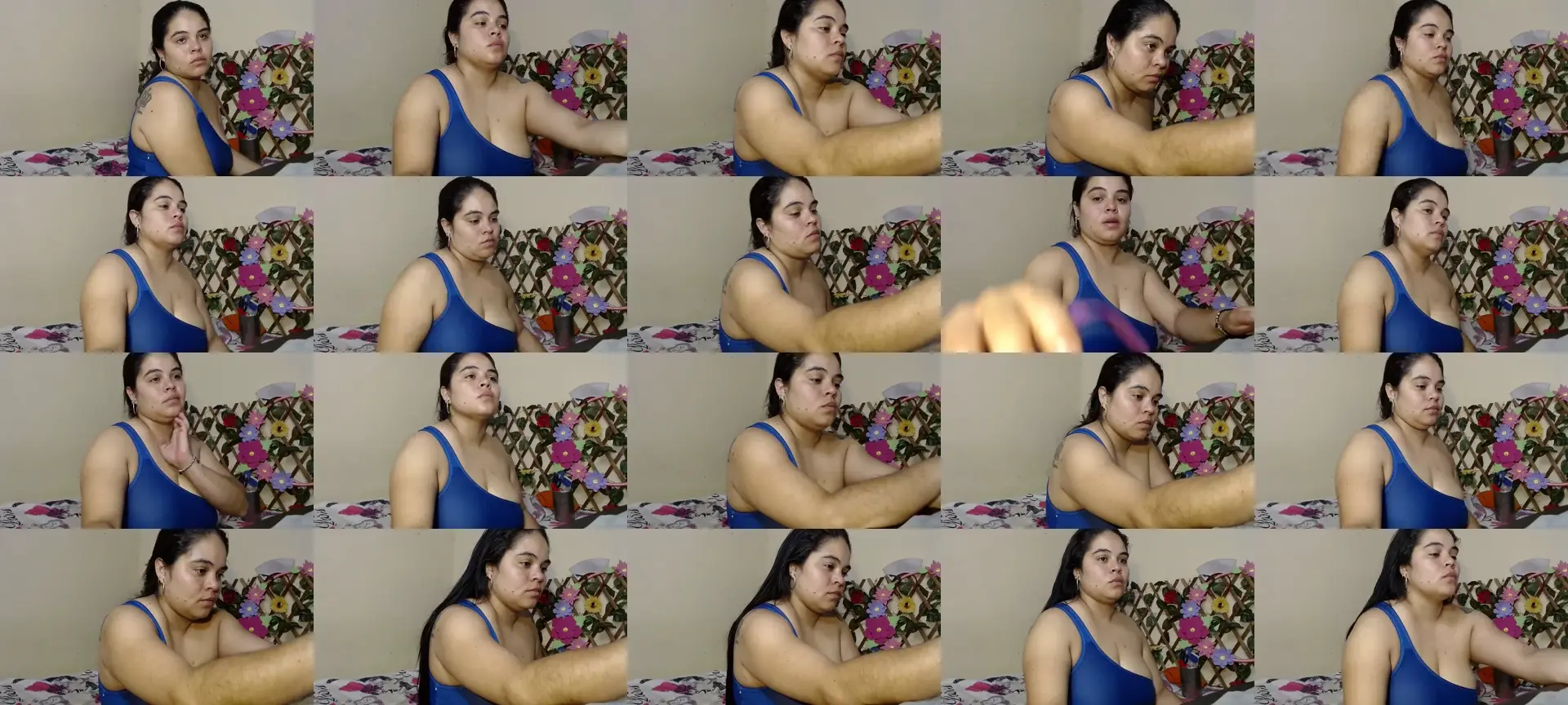 JUICYLATINHOT photo contact sheet