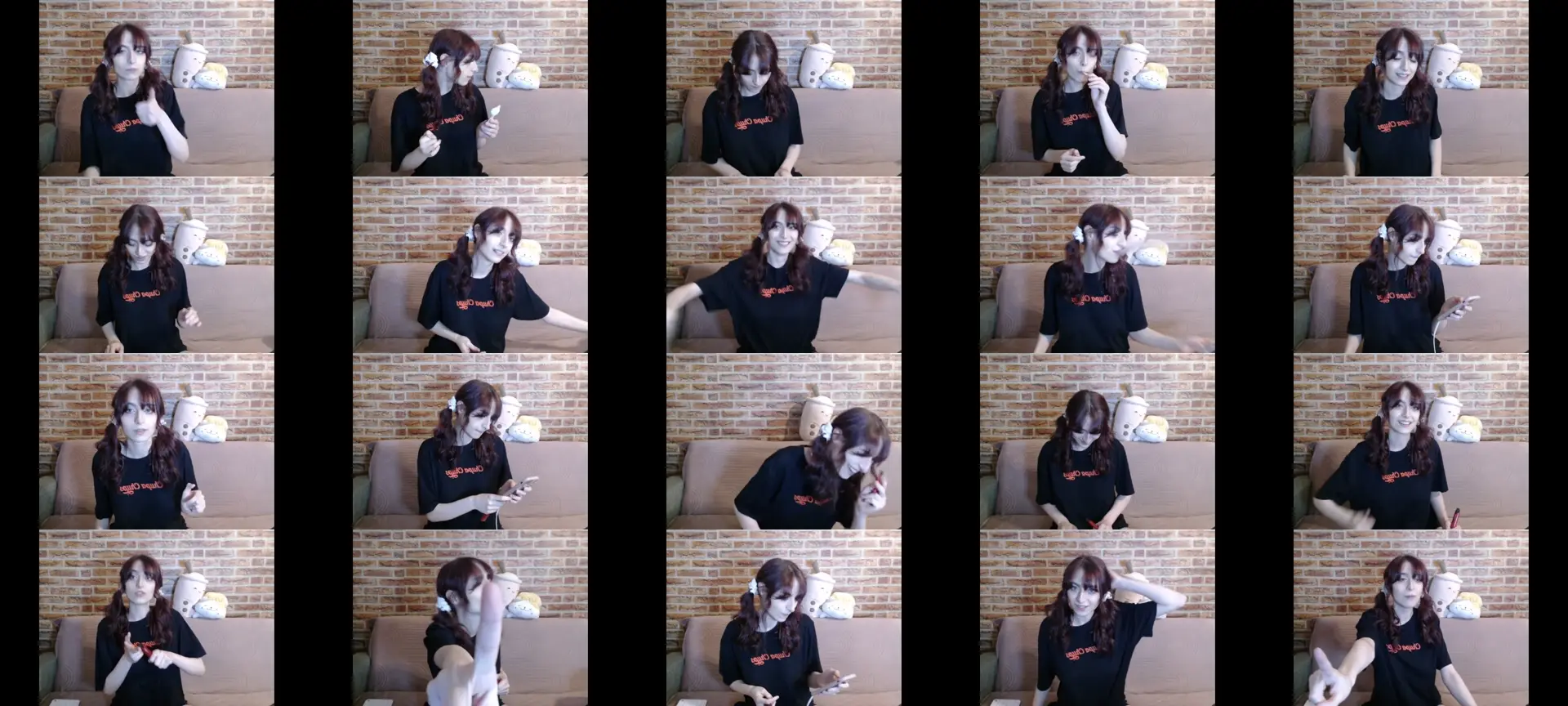 JustJade photo contact sheet