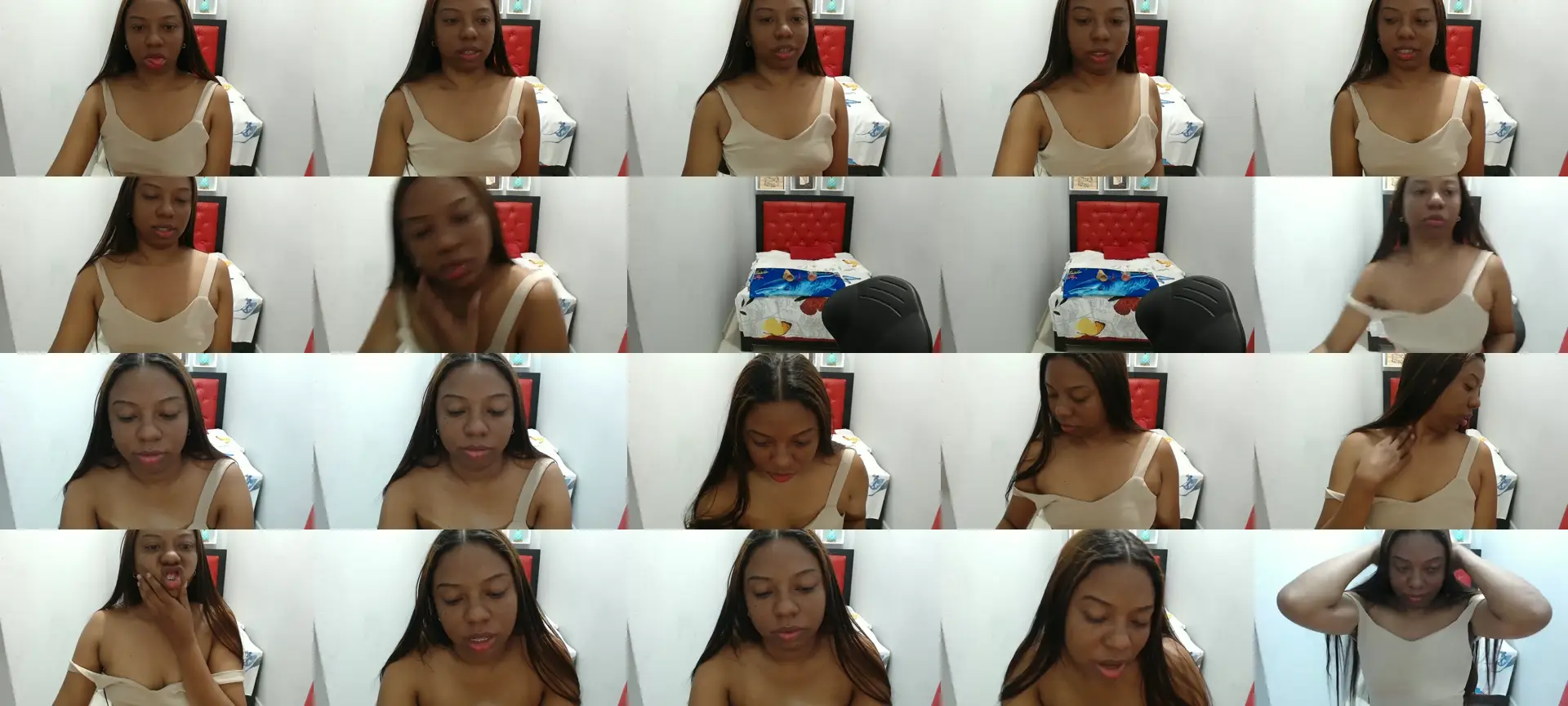 Kyliesexxy photo contact sheet