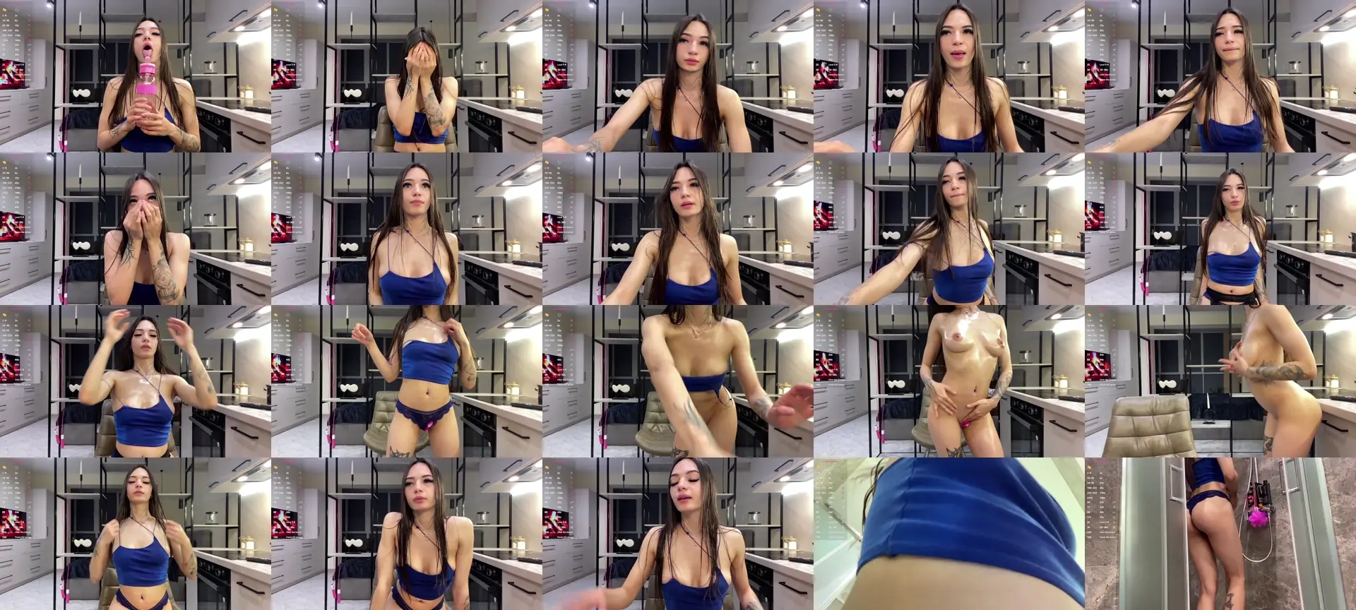 LeaaMoon photo contact sheet