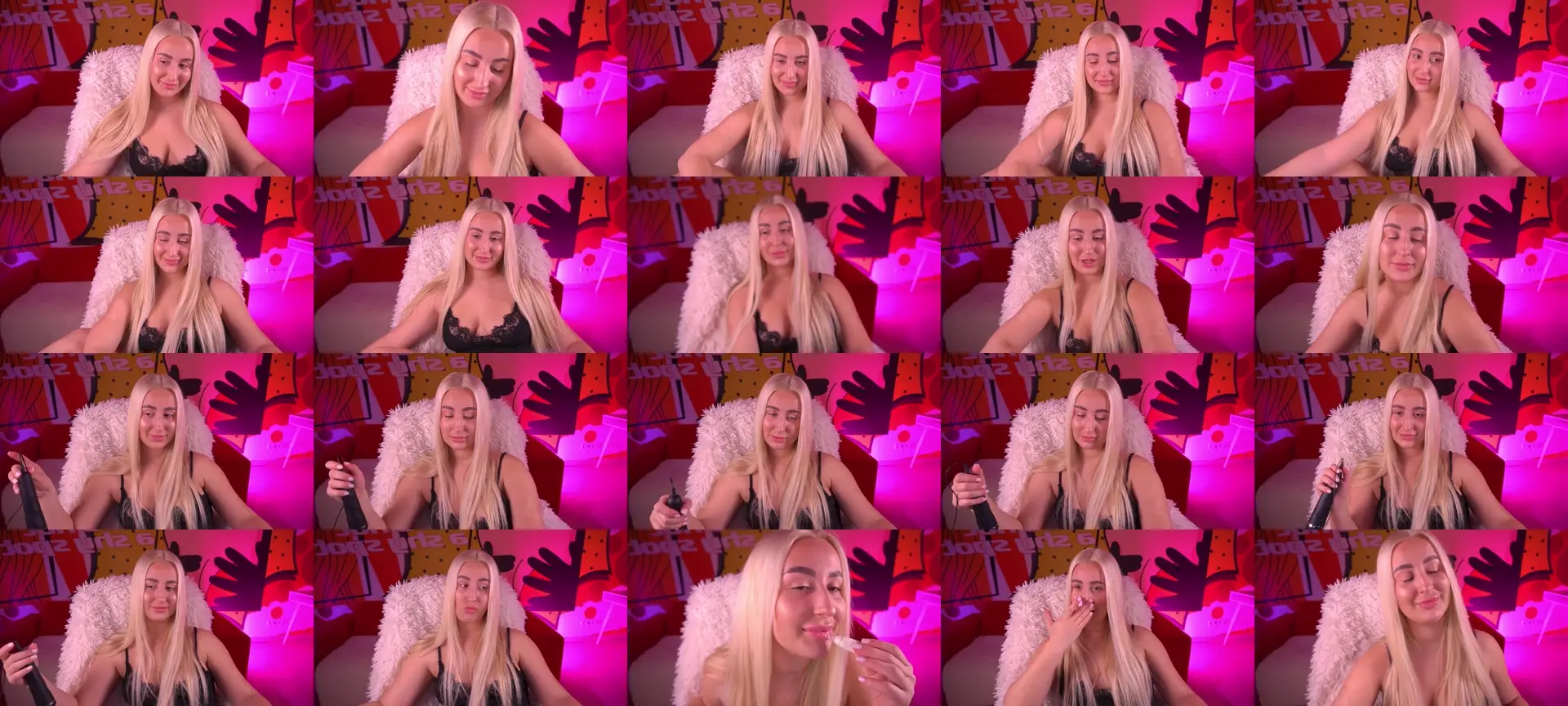 LiaLuvv photo contact sheet