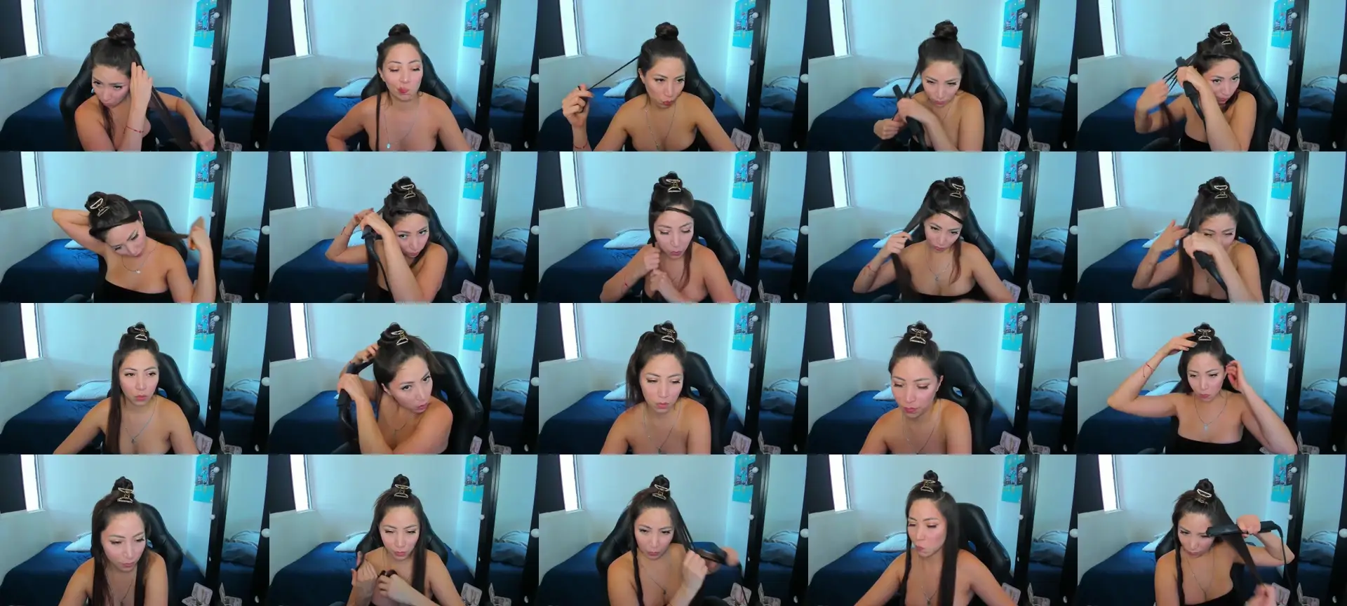 Lilimonroe photo contact sheet