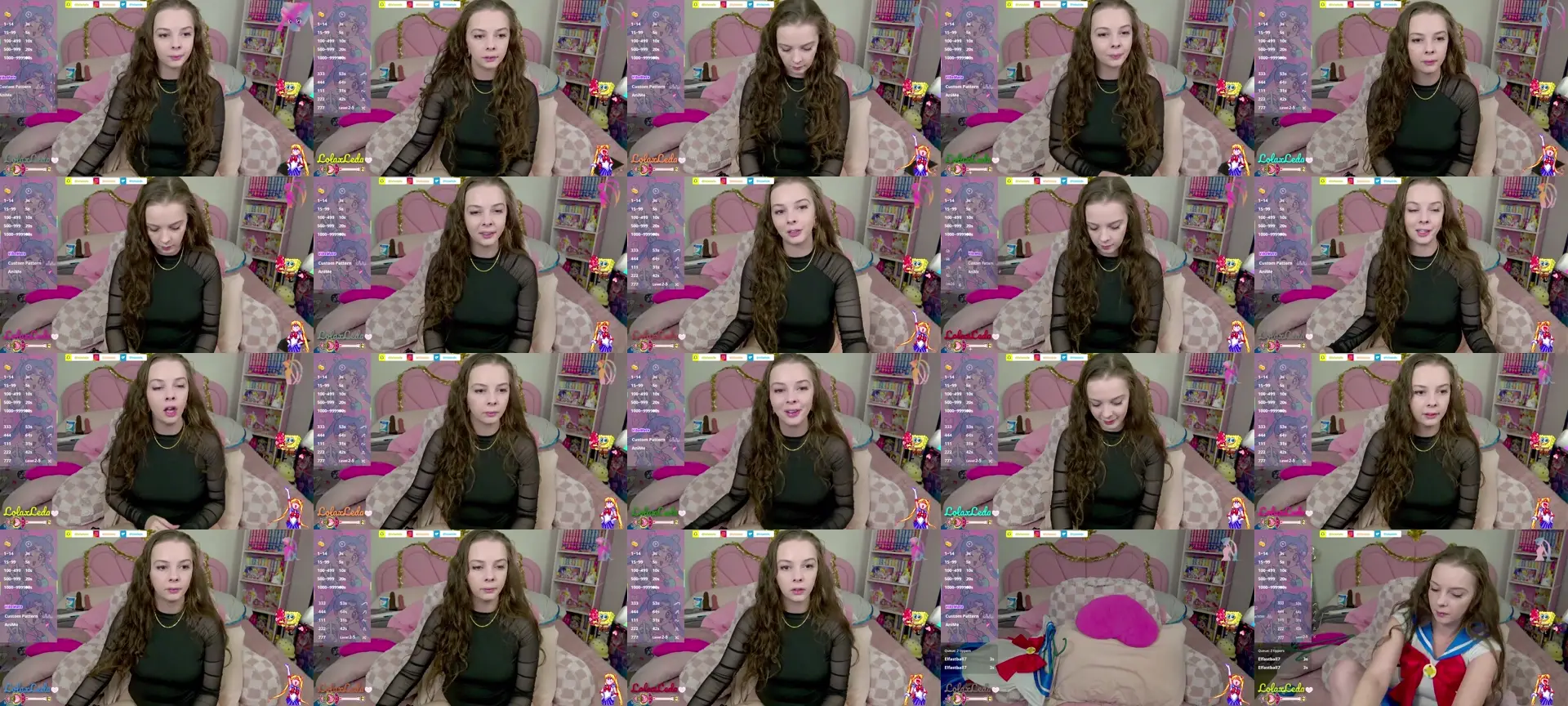 LolaxLeda photo contact sheet