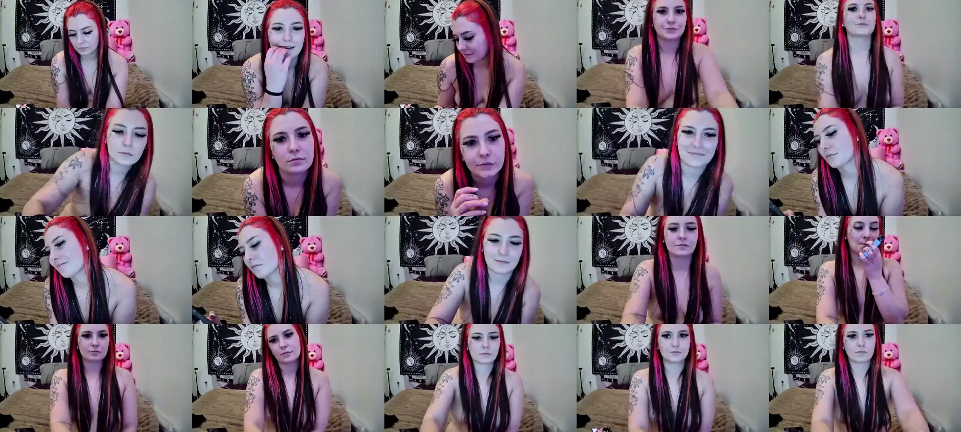 Maexoxo photo contact sheet