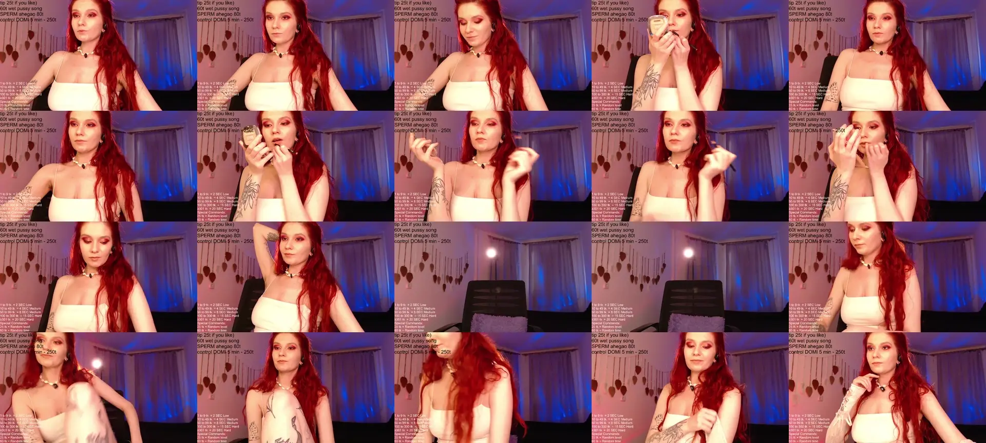 Mayrumeyyyy photo contact sheet