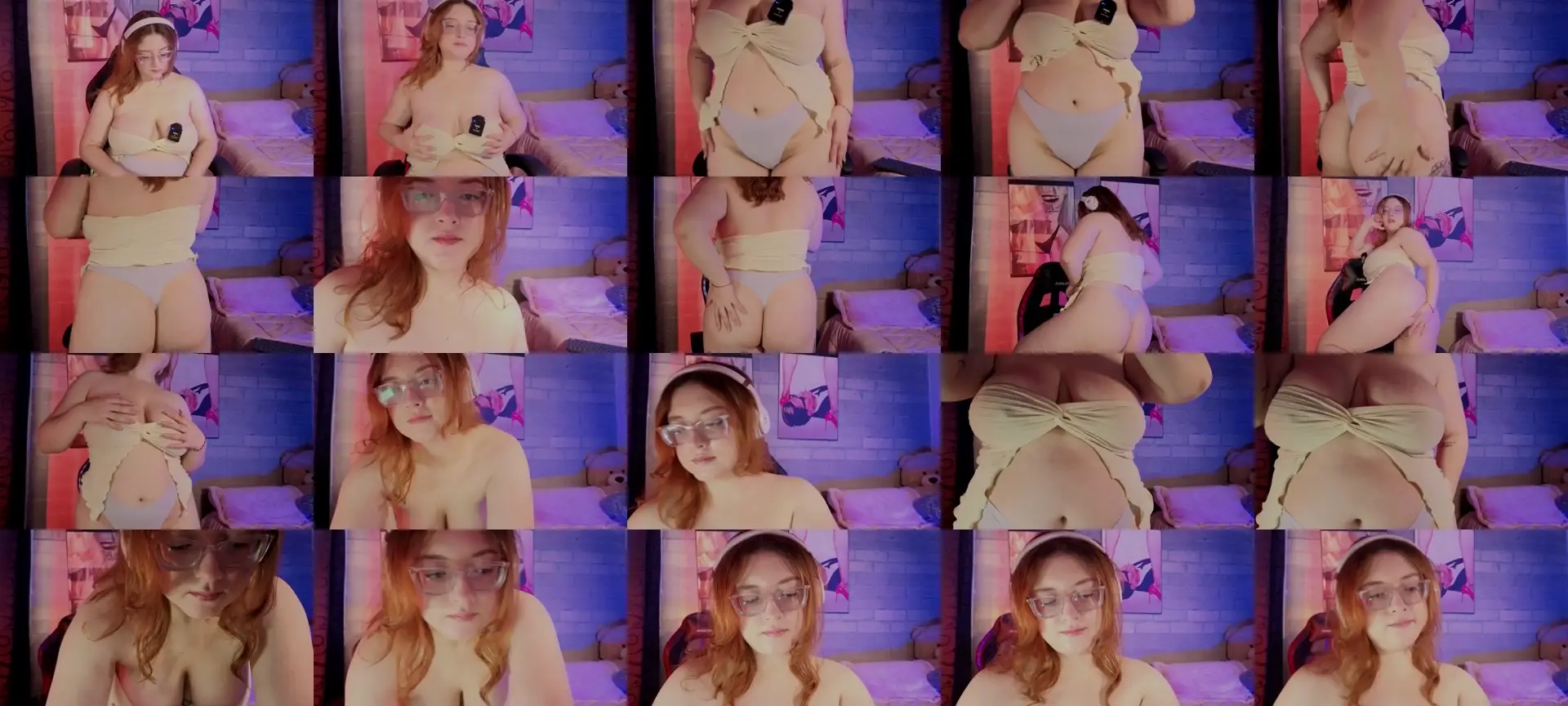 Mia_Franklyn photo contact sheet