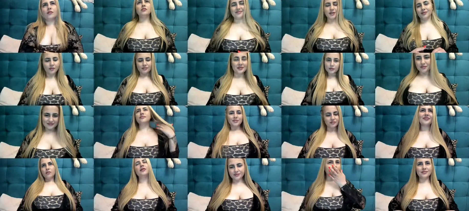 MissDafina photo contact sheet