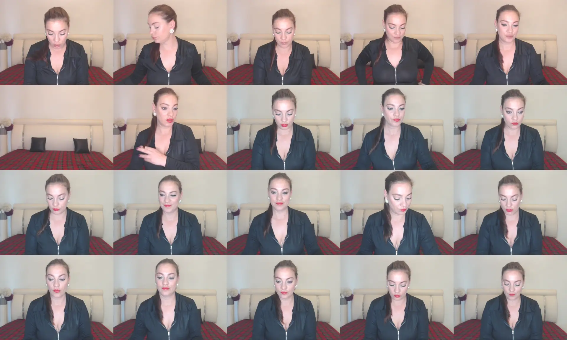 MissEva0 photo contact sheet