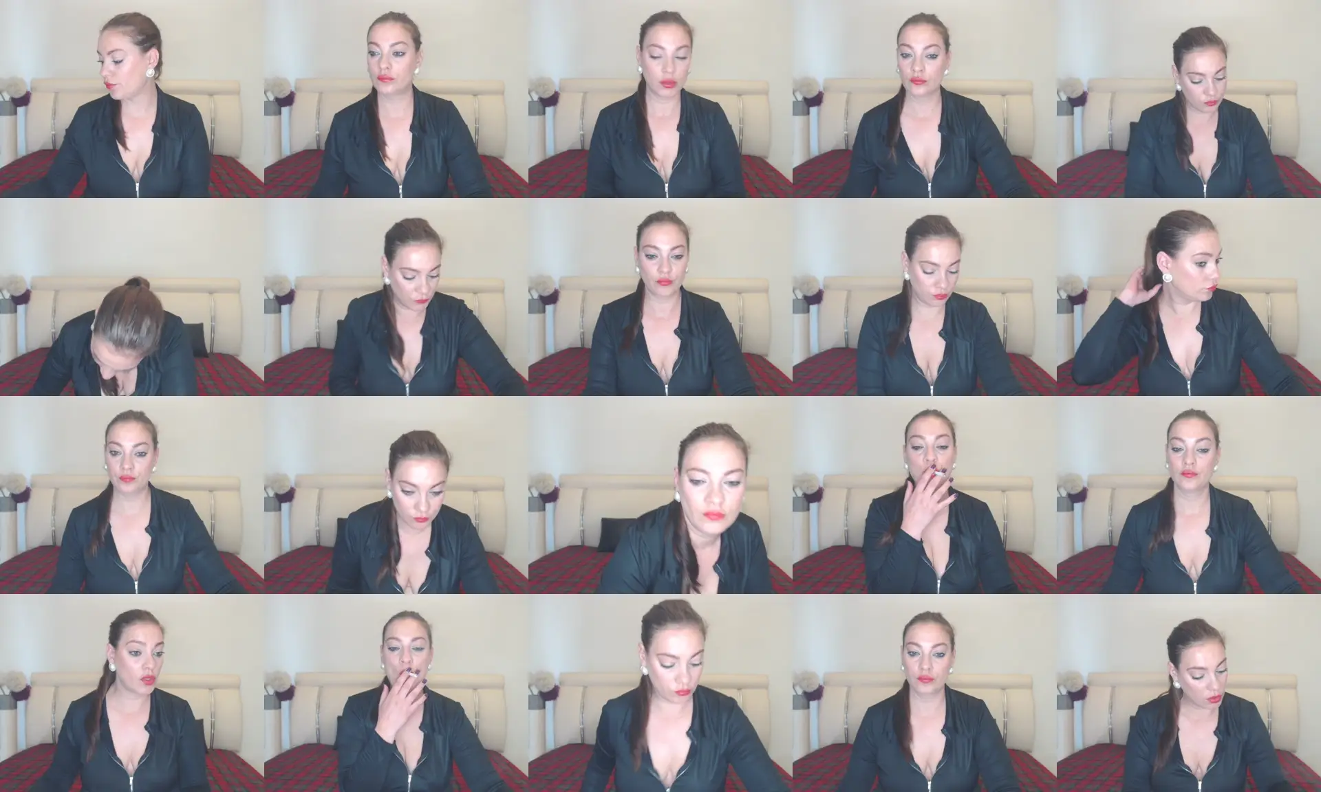 MissEva0 photo contact sheet