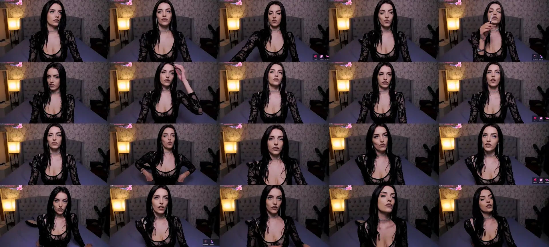 MistressRosse photo contact sheet