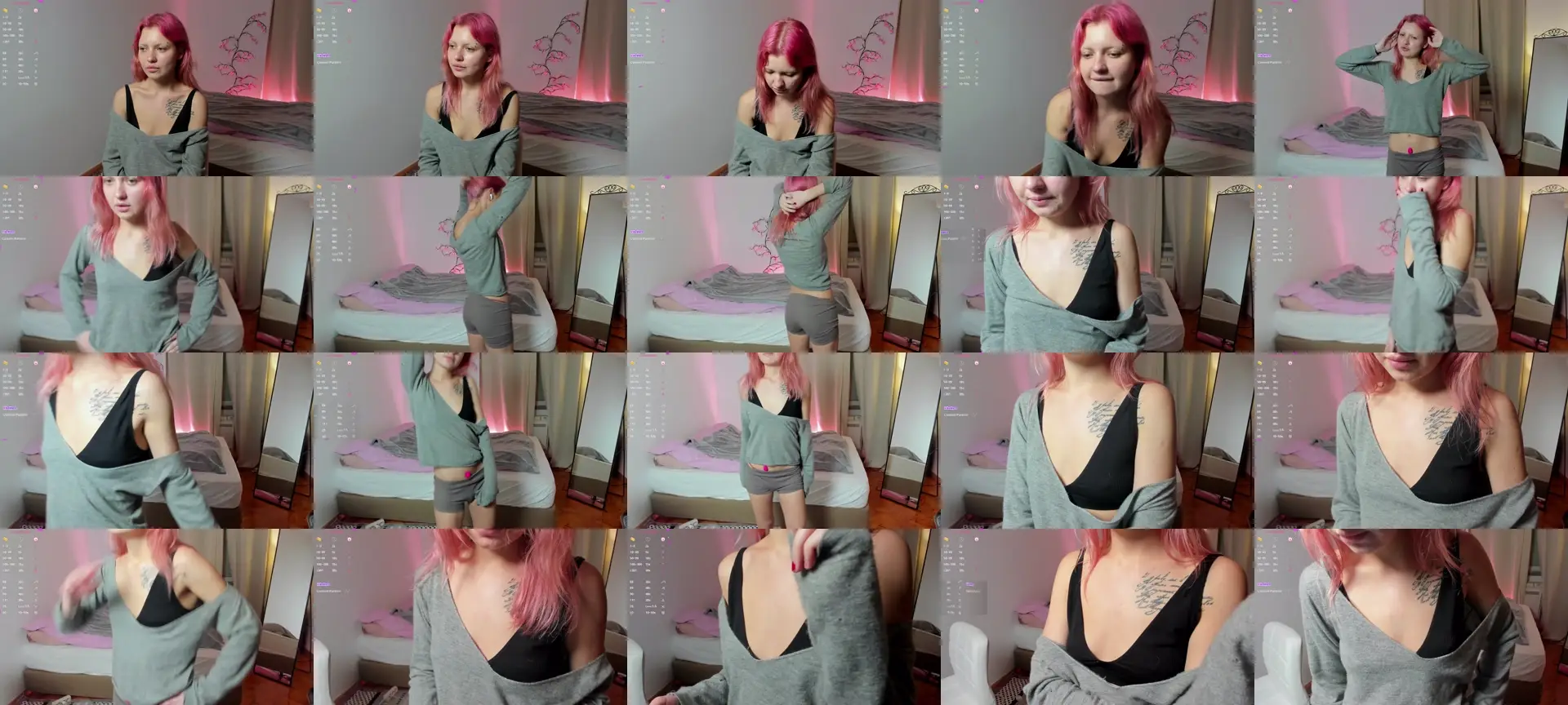 NaomiRosy photo contact sheet