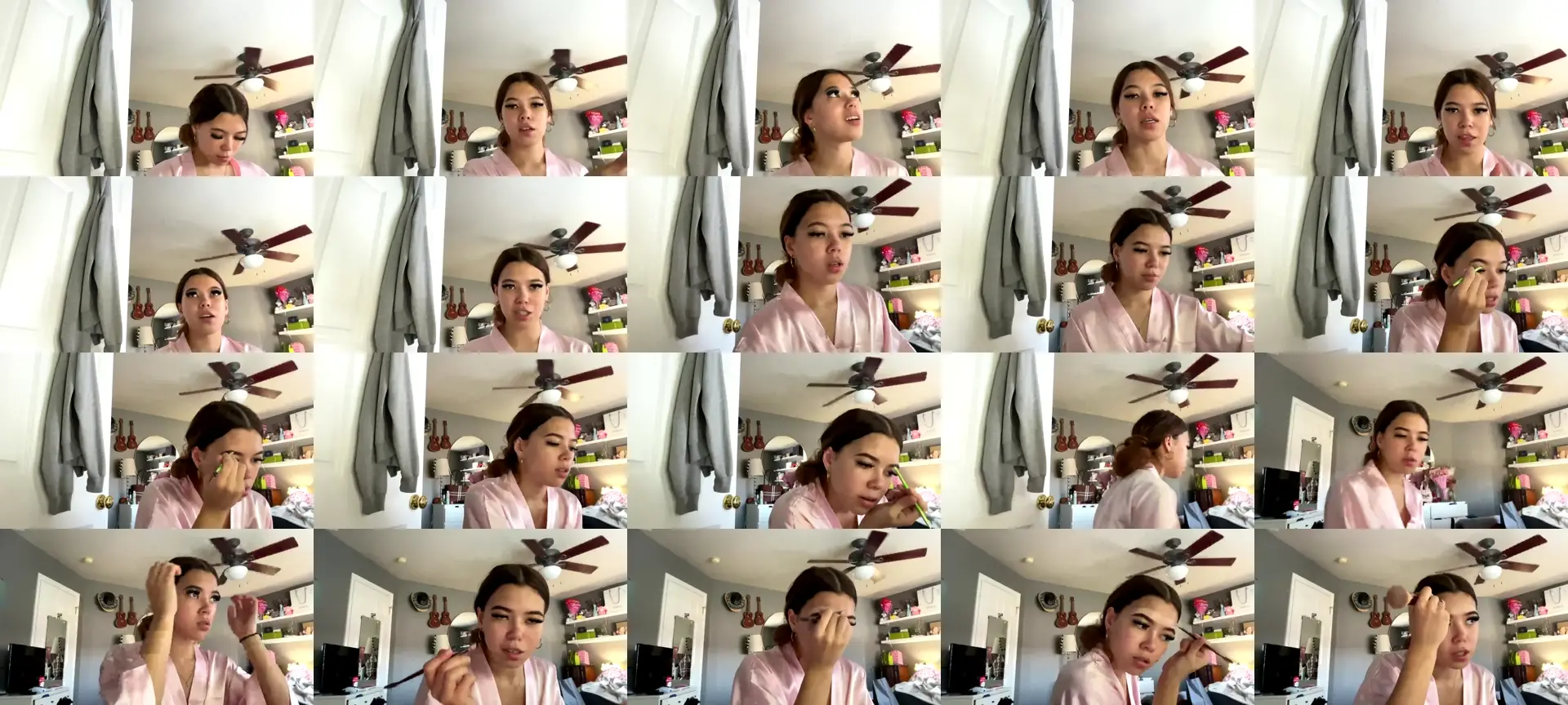 Natpeach photo contact sheet