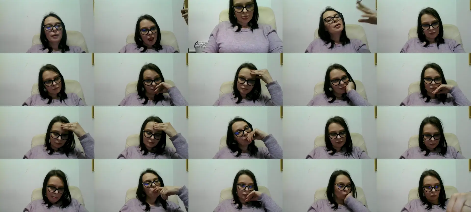 NewScarlet photo contact sheet