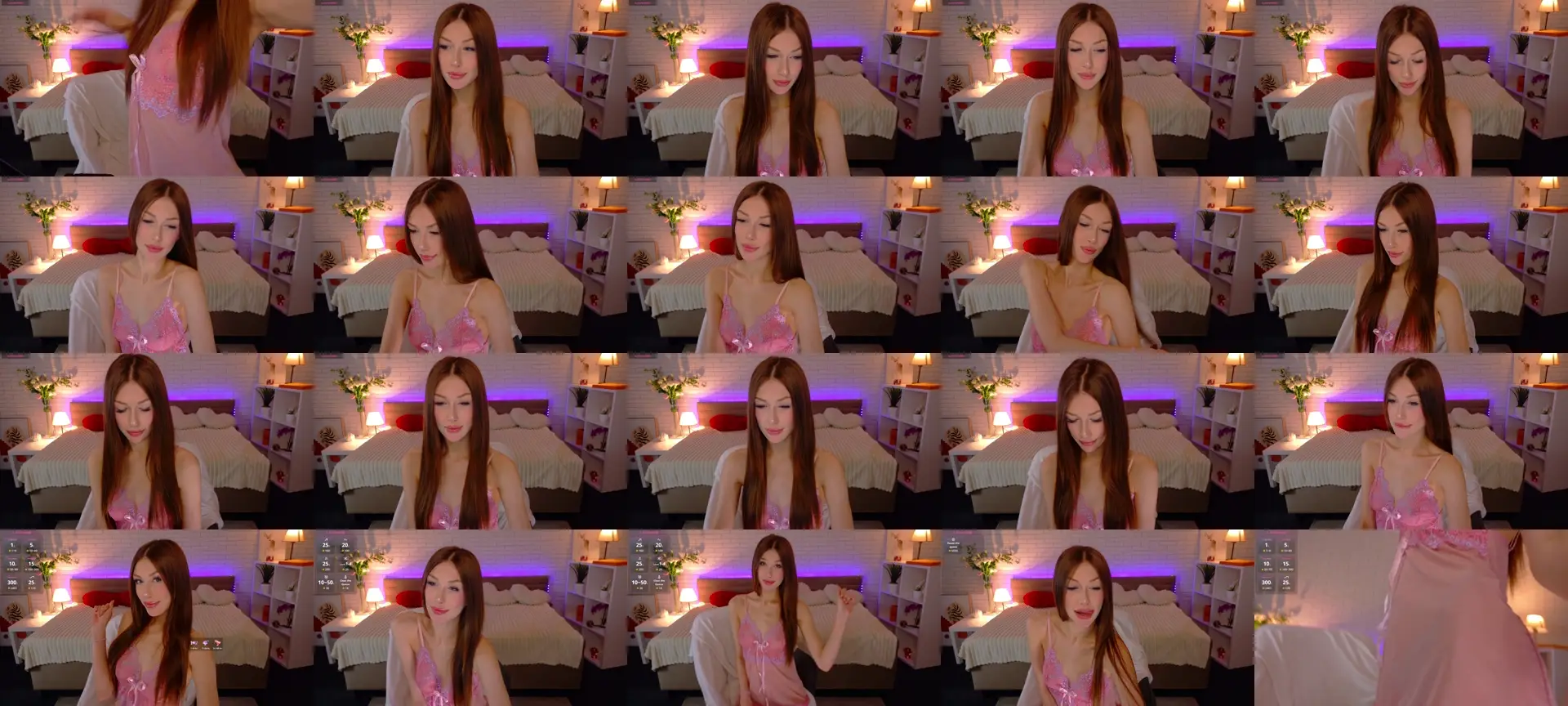 NovaBlissss photo contact sheet