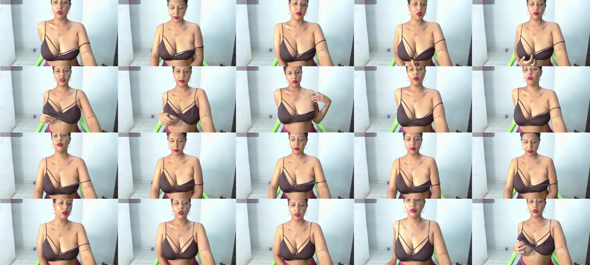 QueenSquirt19 photo contact sheet