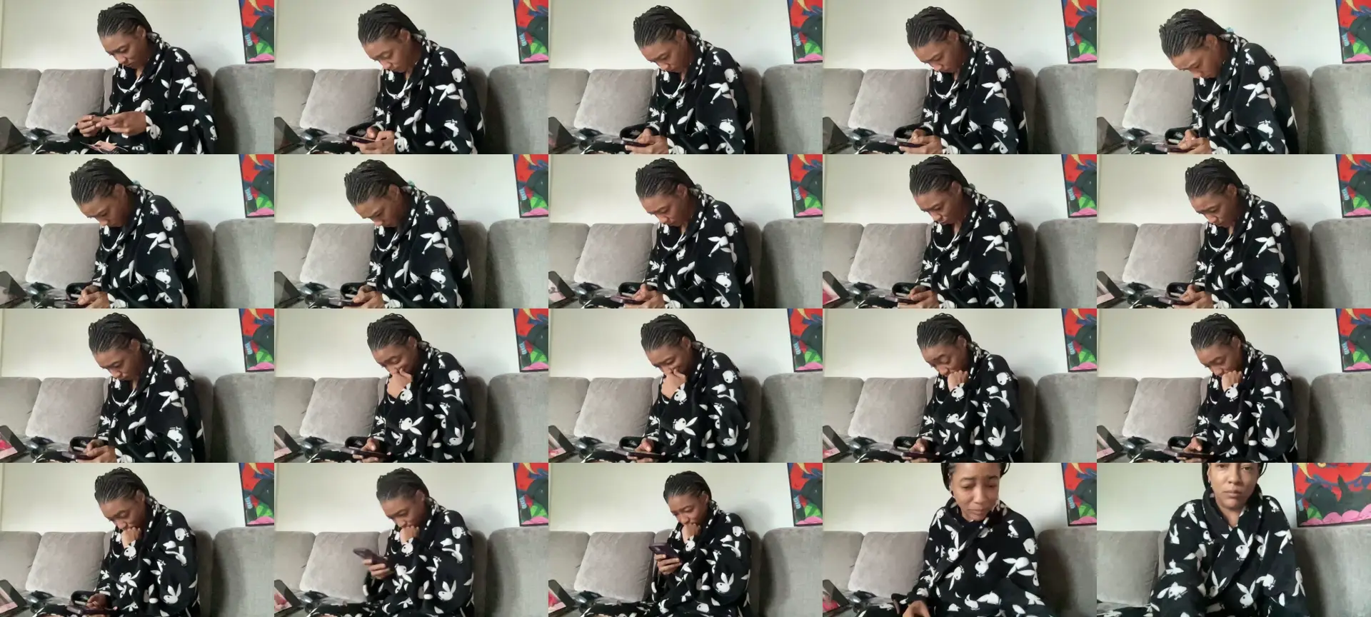 Reddpussy photo contact sheet