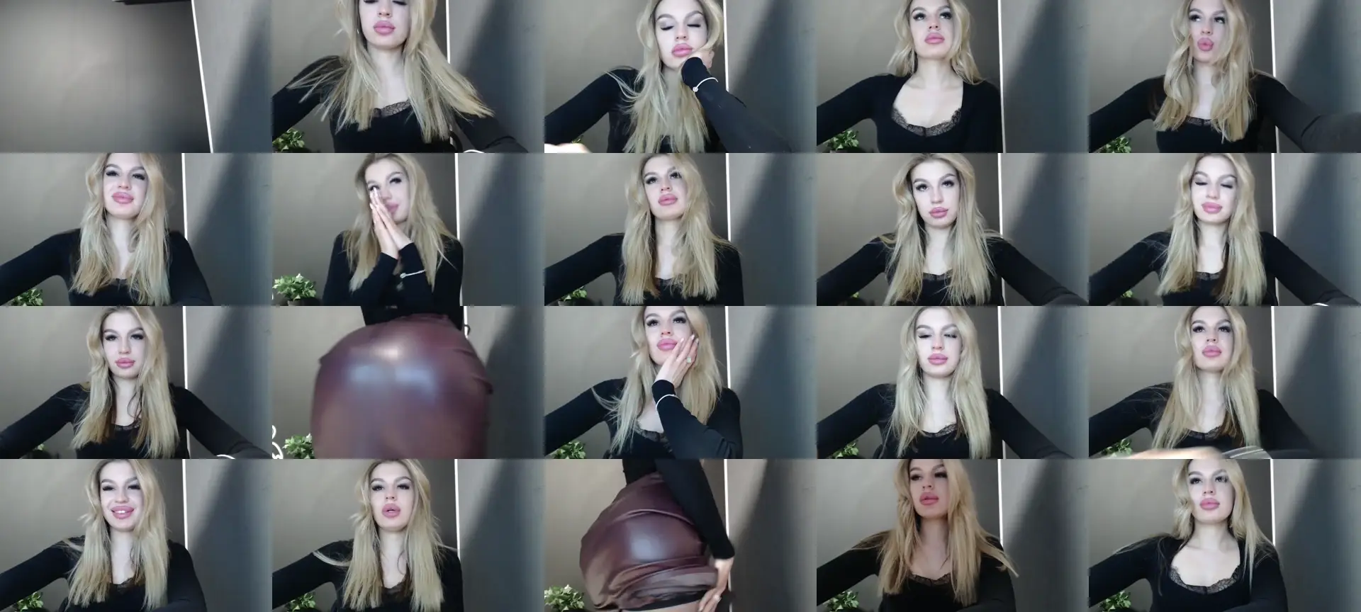 Rosaline_ly photo contact sheet