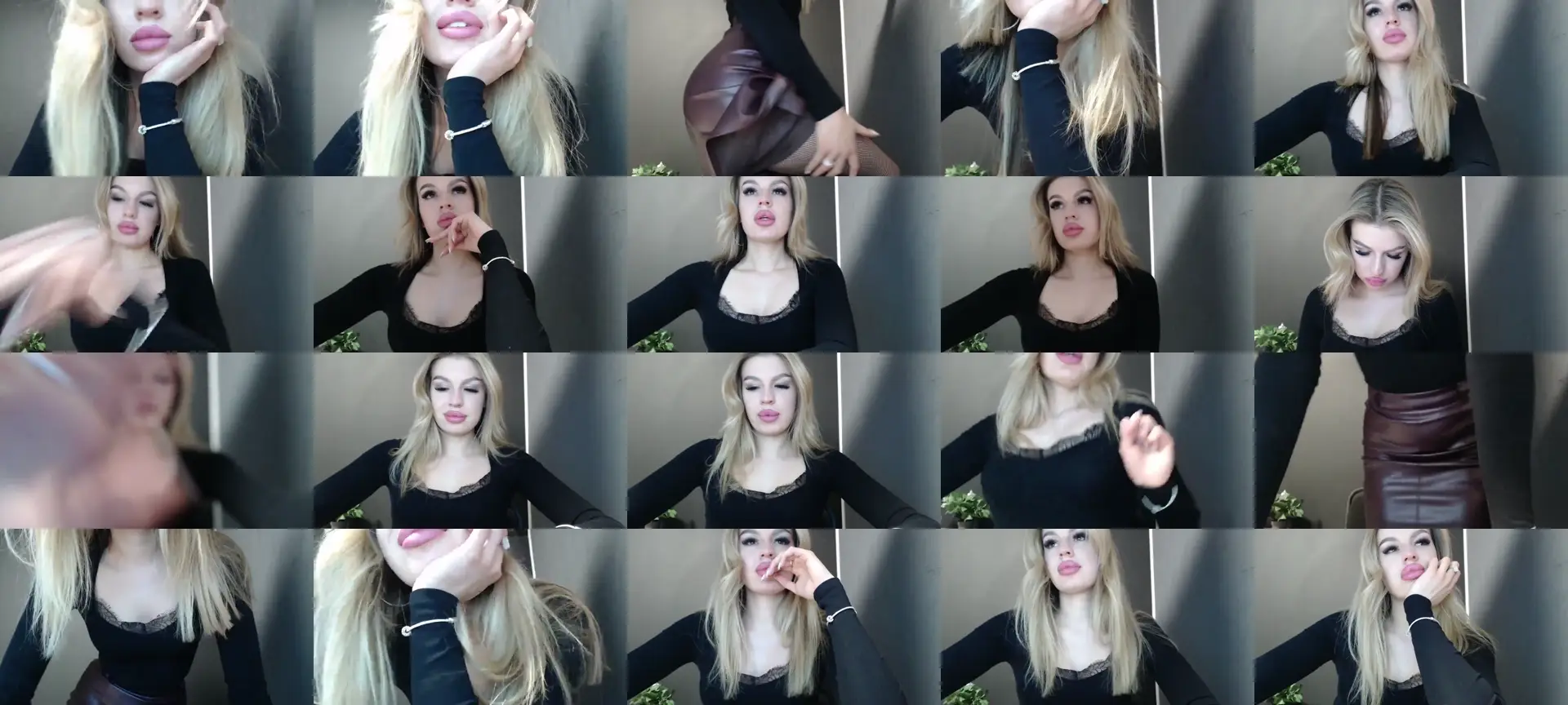 Rosaline_ly photo contact sheet