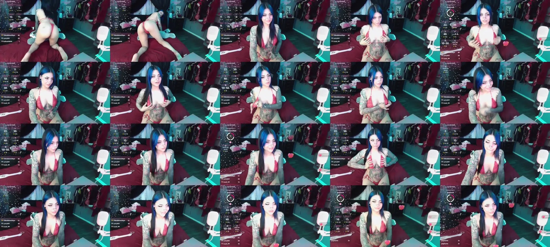 Sallylynn photo contact sheet