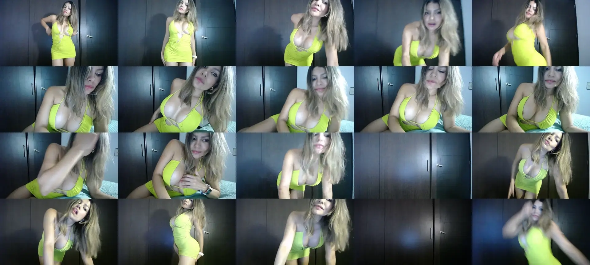 SamanthaKitty photo contact sheet