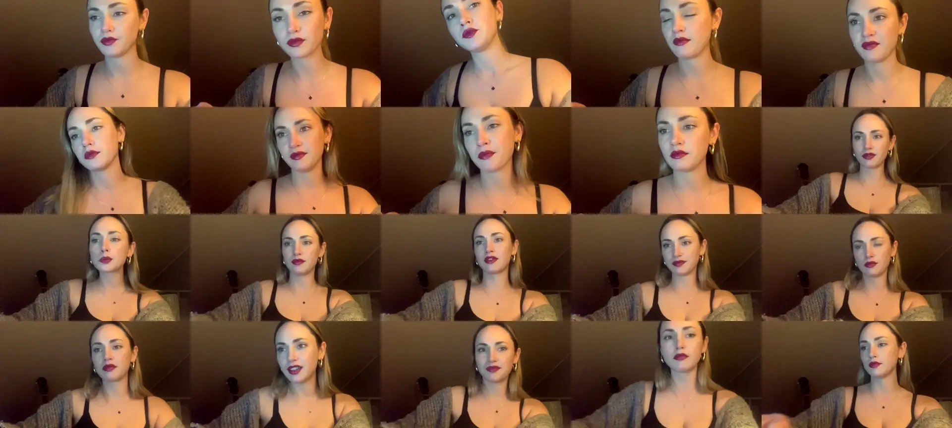 ScarlettBody photo contact sheet