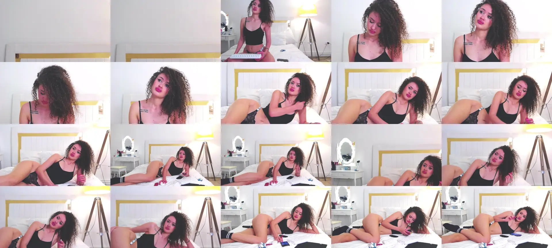 SeleneAurum photo contact sheet