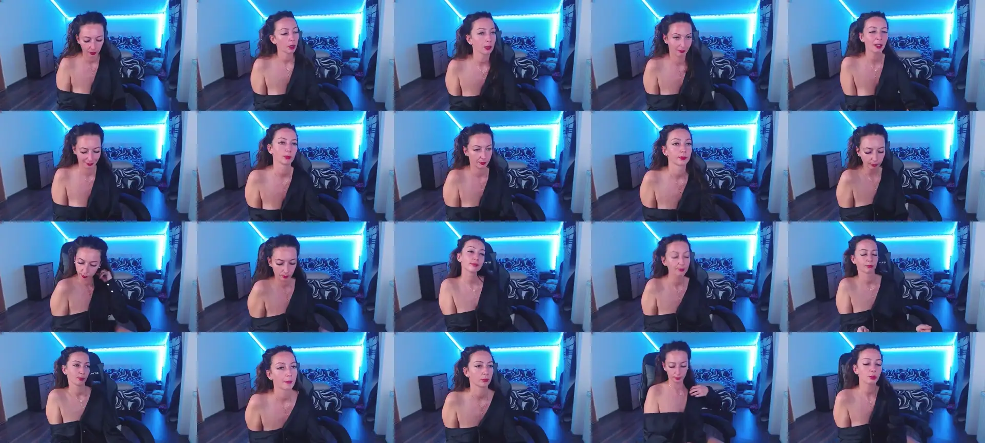 SlimCurly photo contact sheet