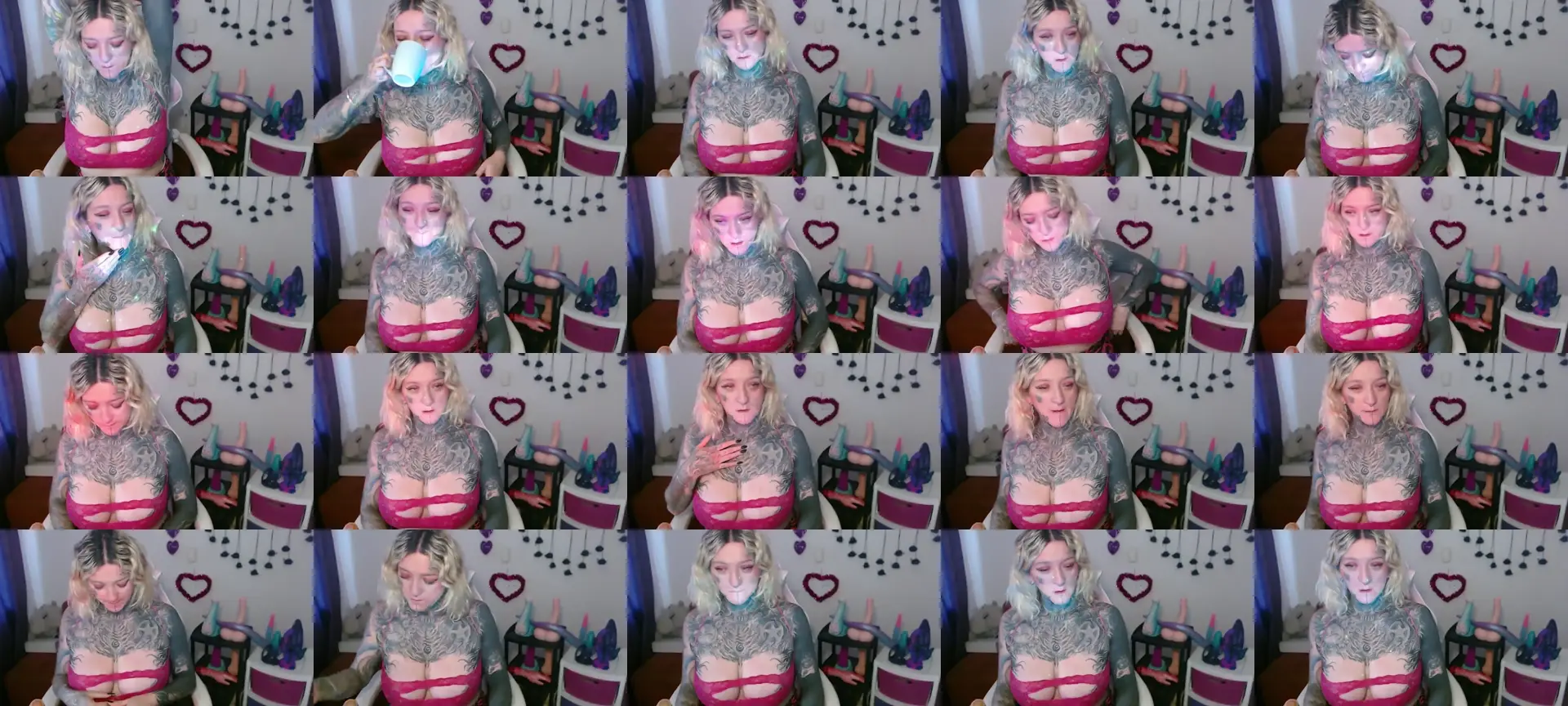 SLOPPYTITSS photo contact sheet