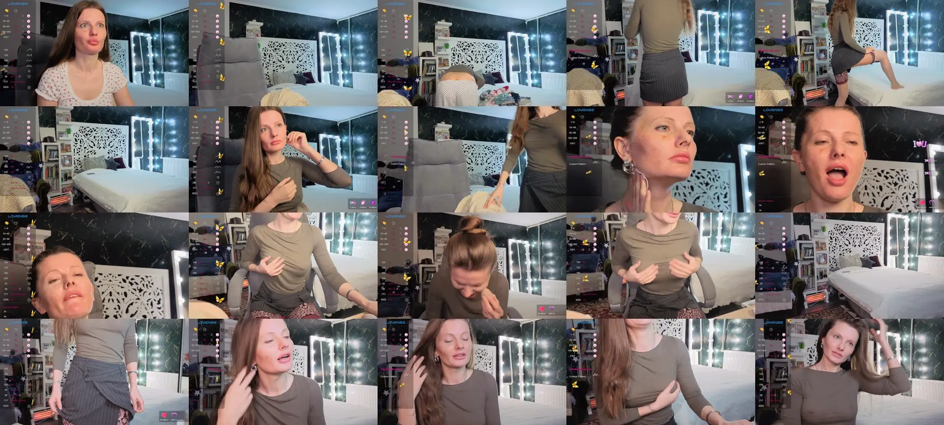 sportgirl007 photo contact sheet