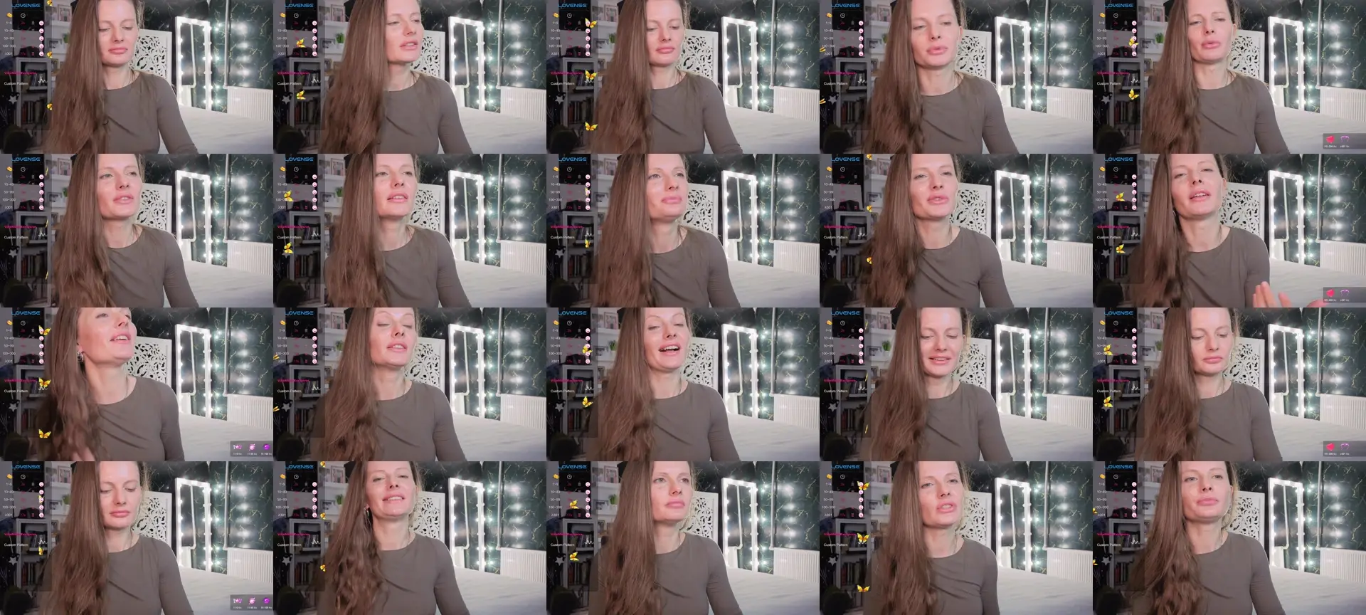 sportgirl007 photo contact sheet