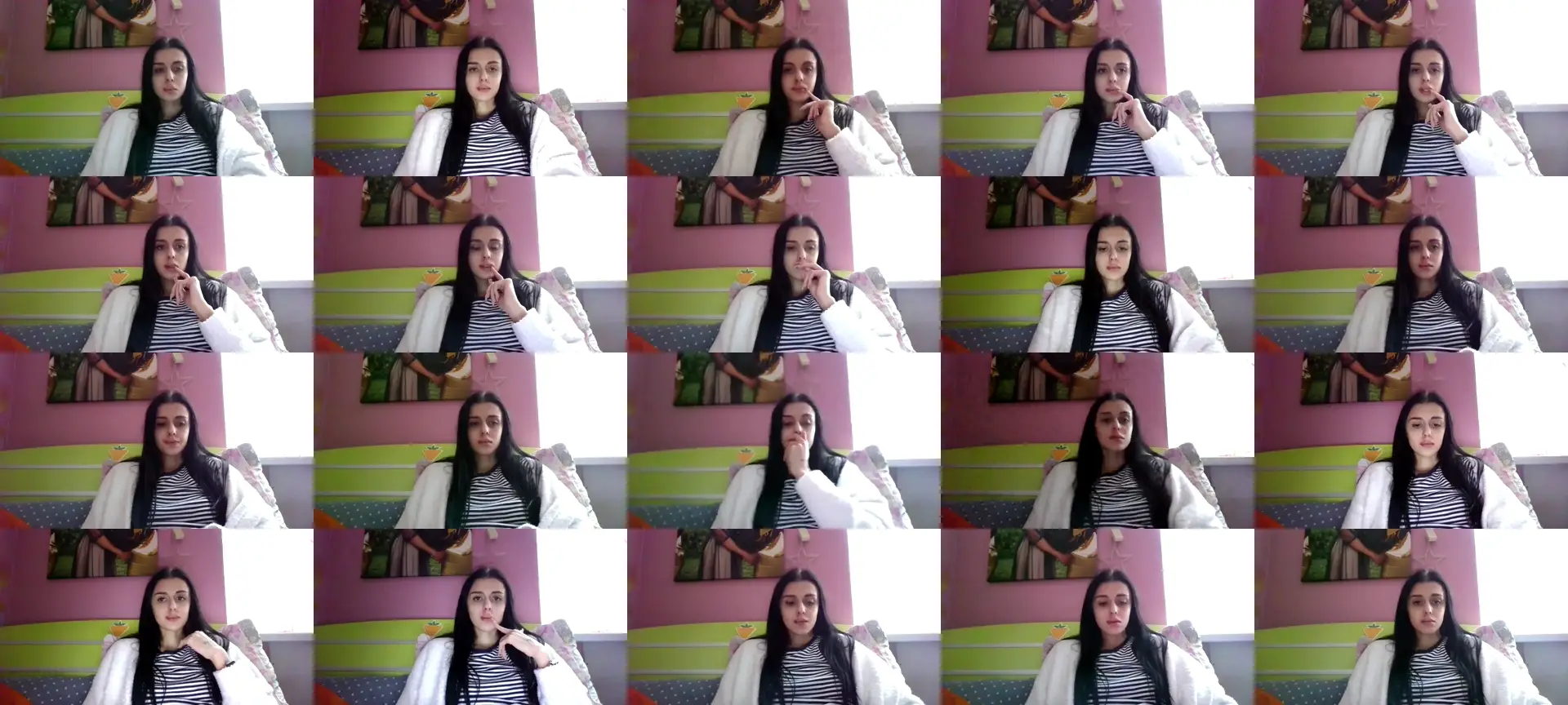 StefanyCute photo contact sheet