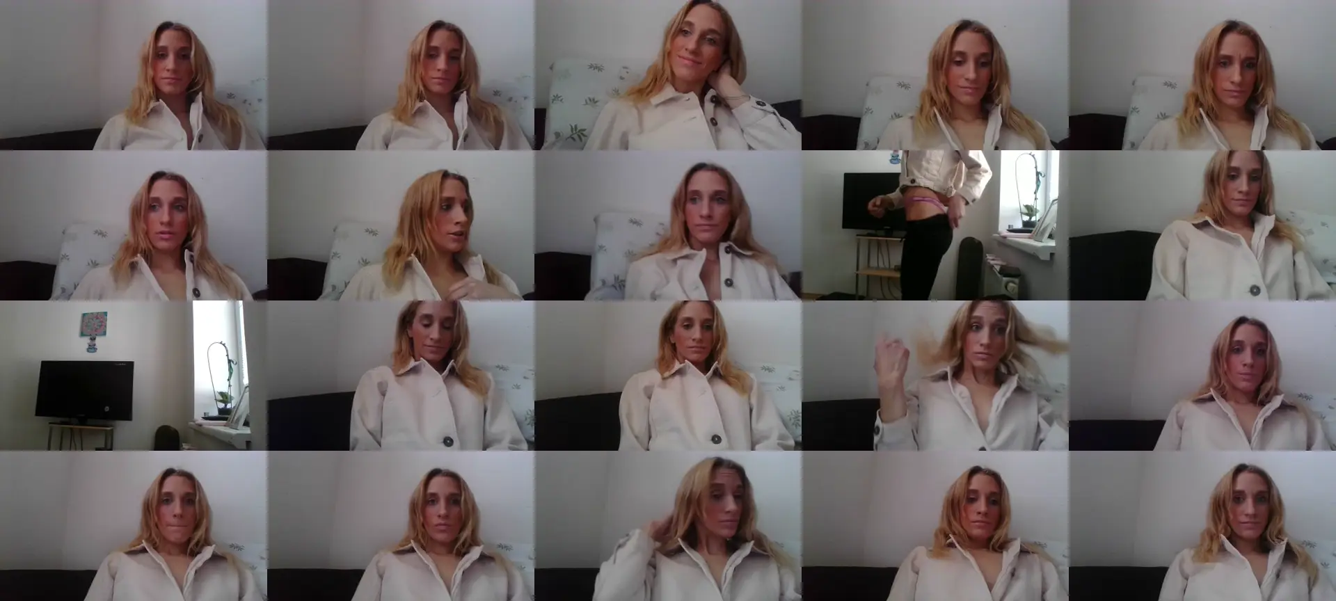 Summersweet photo contact sheet