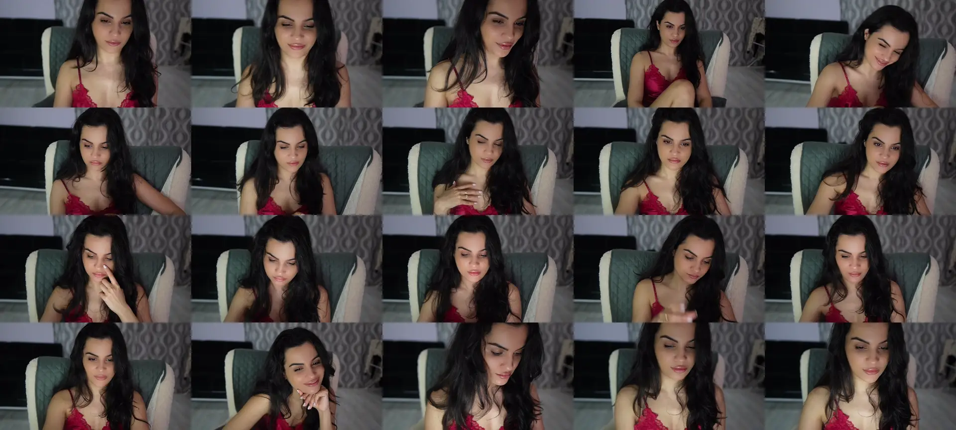 TinyAndrea photo contact sheet