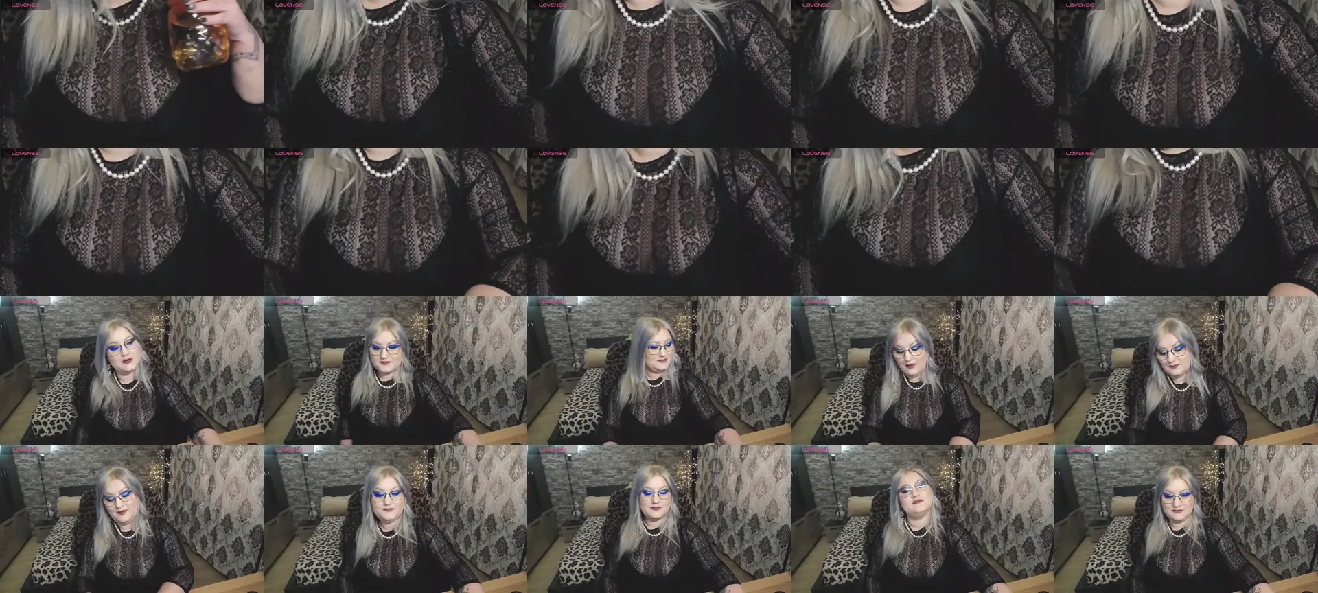 XShyTeaseX photo contact sheet