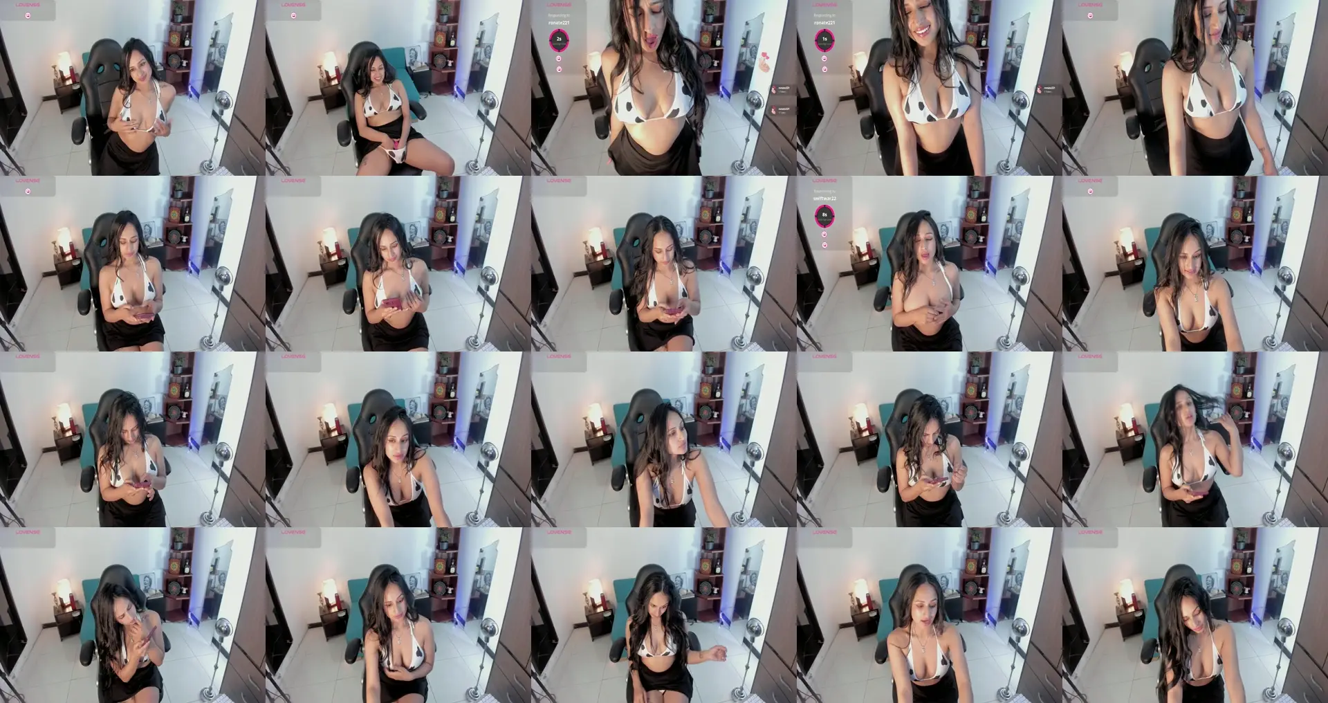 Alizee___ photo contact sheet