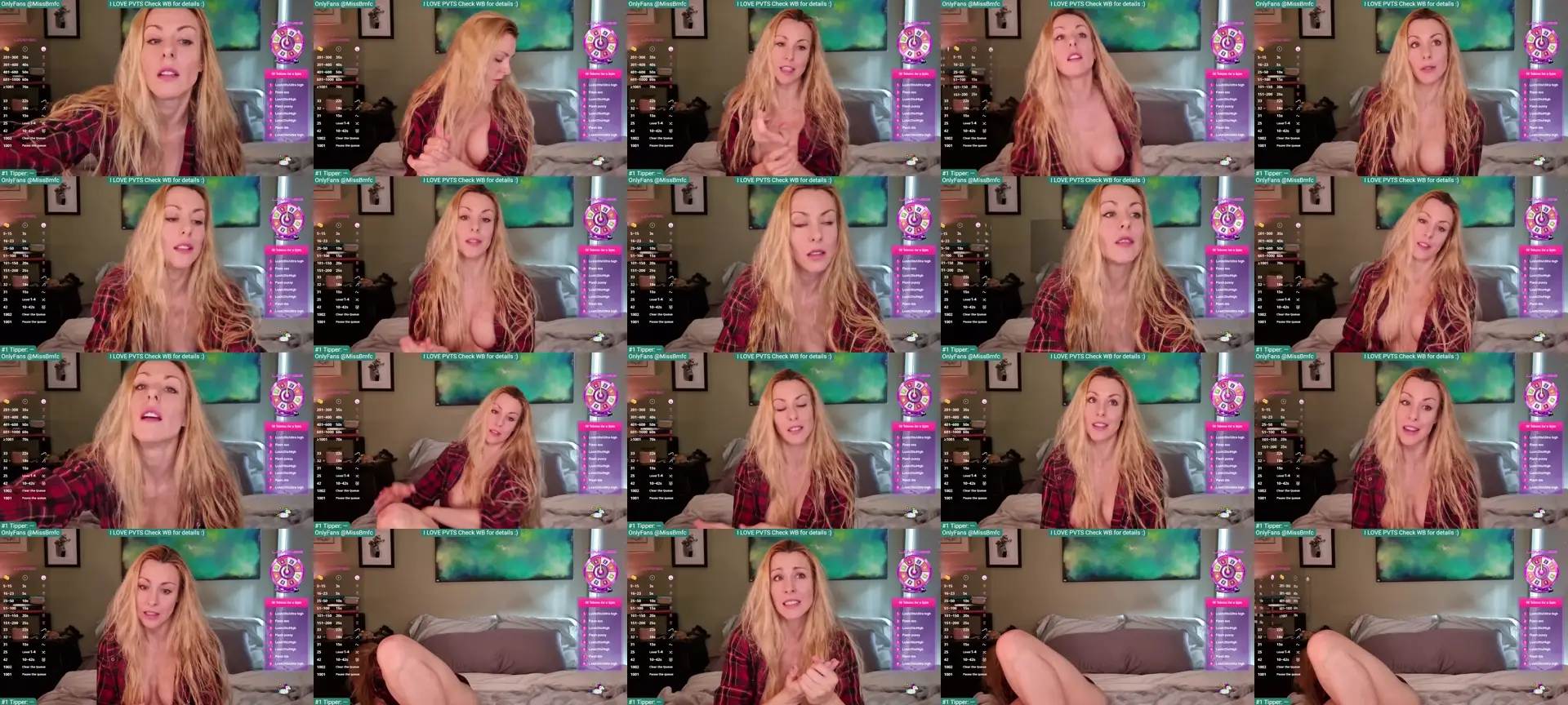 aMissBliss photo contact sheet