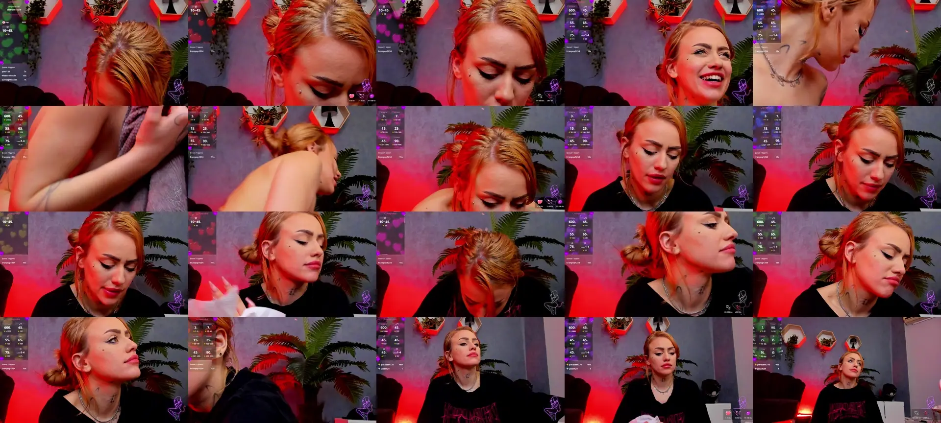 AmyRider photo contact sheet