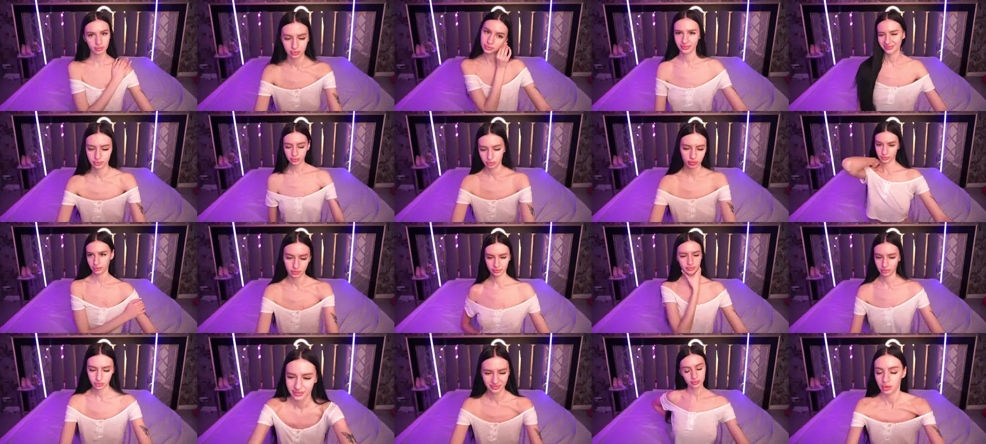 AnacondaDior photo contact sheet