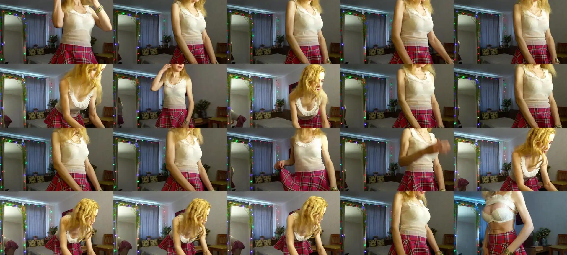 AngelicaAmour photo contact sheet