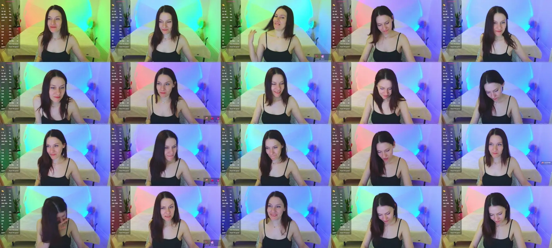 Annaabels photo contact sheet